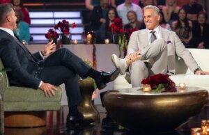 De nummer twee van de Golden Bachelor staat tegenover Mel na de laatste zelfeliminatie