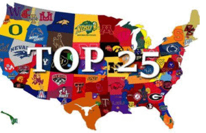 AP College Football-peiling 2025, week 12; Staat Ohio, Indiana Blijft #1, #2